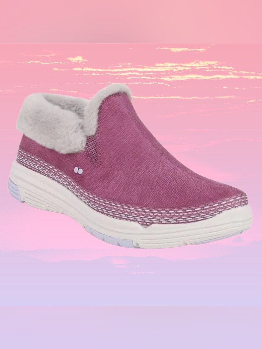 Ryka Slip On Fuschia Bootie Size 8.5